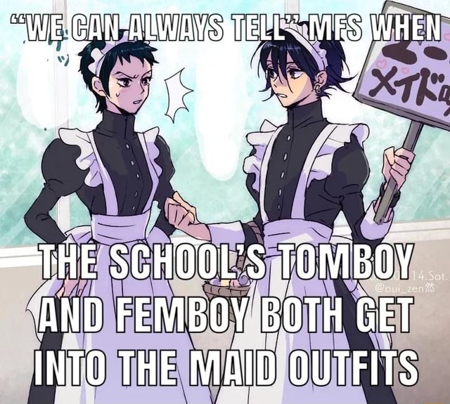 tomboy and femboy