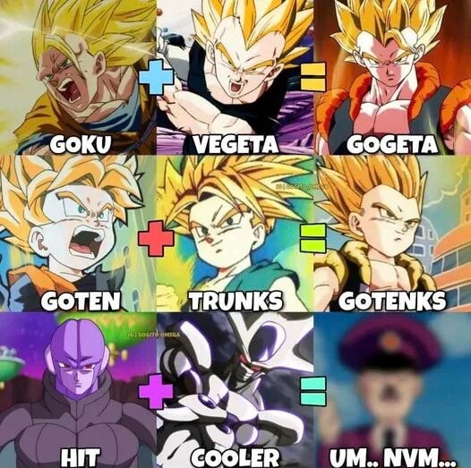 GokU Vi GETA GOGETA UM. NVM... - iFunny Brazil