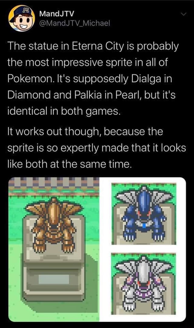 Mixup at the statue (SP) r/BDSP