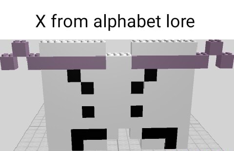 X from alphabet lore - iFunny