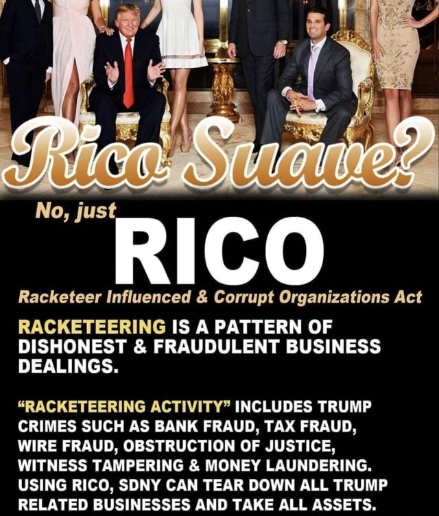 Racketeer Influenced Corrupt Organizations Act RACKETEERING IS A ...