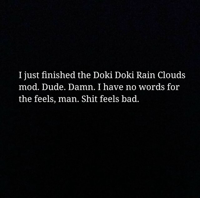 doki doki rain clouds mod doki doki rain clouds mod