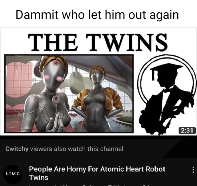 Atomic Heart's robot twins are sending fans to horny jail