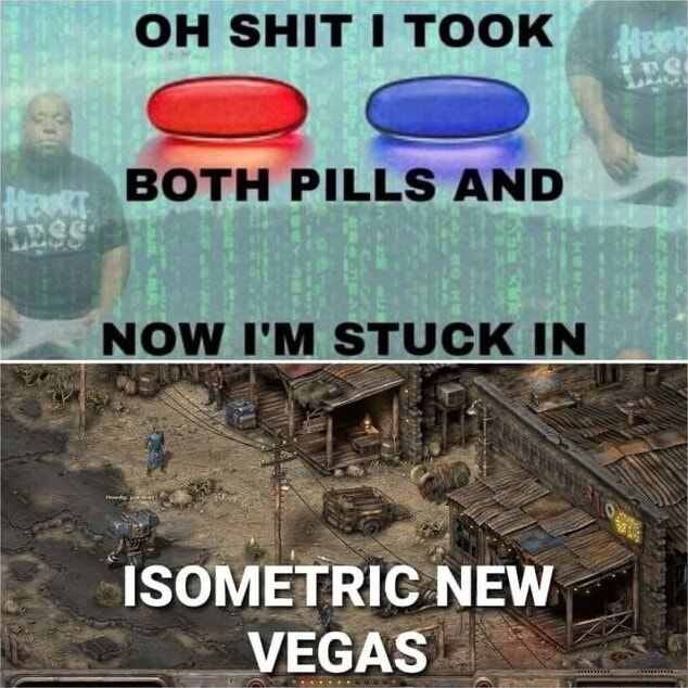 Fallout: New Vegas 2 would be cool – isometric Fallout would be cooler