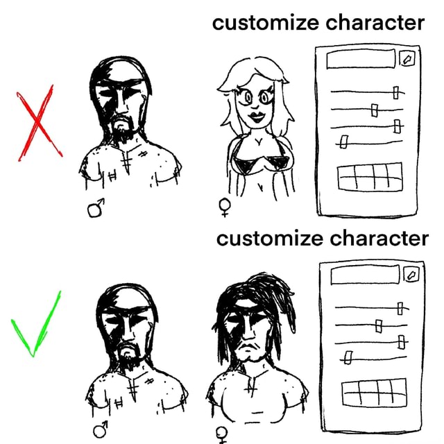 Customize character - iFunny