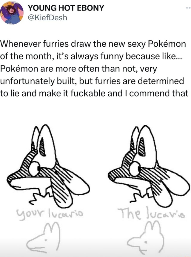 YOUNG HOT EBONY Whenever Furries Draw The New Sexy Pokemon Of The Month young-hot-ebony-whenever-furries-draw-the-new-sexy-pokemon-of-the-month