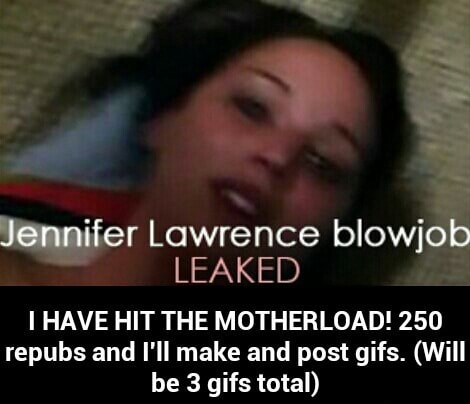 Jennifer lawrence blowjob video