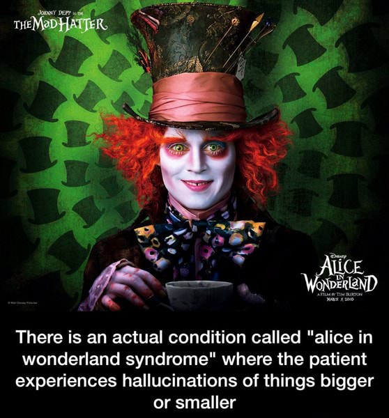 There Is An Actual Condition Called "alice In Wonderland Syndrome ...