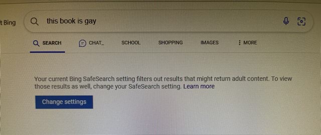 Q._thhis Bock Is Gay MORE Your Current Bing SafeSearch Setting Filters ...