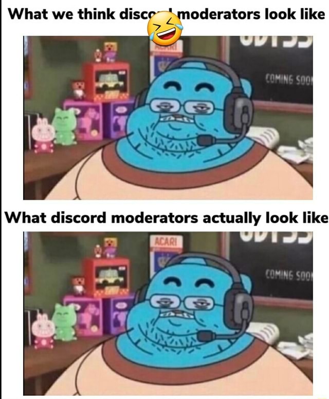 What we think disce moderators look like What discord moderators ...