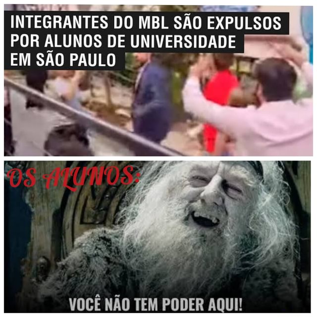 INTEGRANTES DO MBL SÃO EXPULSOS POR ALUNOS DE UNIVERSIDADE I EM SÃO ...