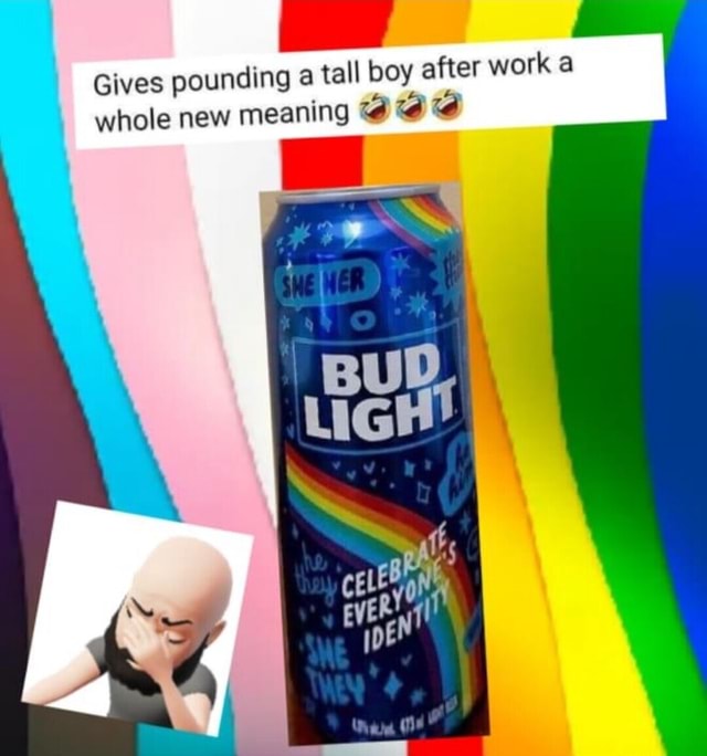 Gives pounding tall boy after work whole new meaning - iFunny