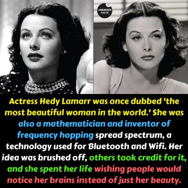 Actress Hedy Lamarr Was Once Dubbed 'the Most Beautiful Woman In The ...