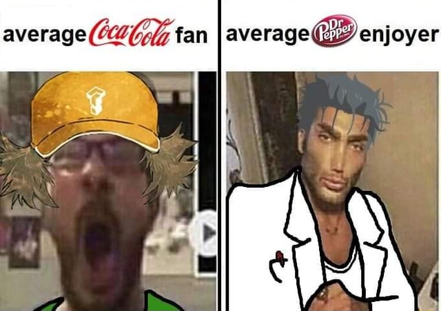 Average fan average enjoyer - iFunny