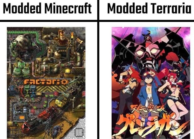 Modded Minecraft I Modded Terroria iFunny