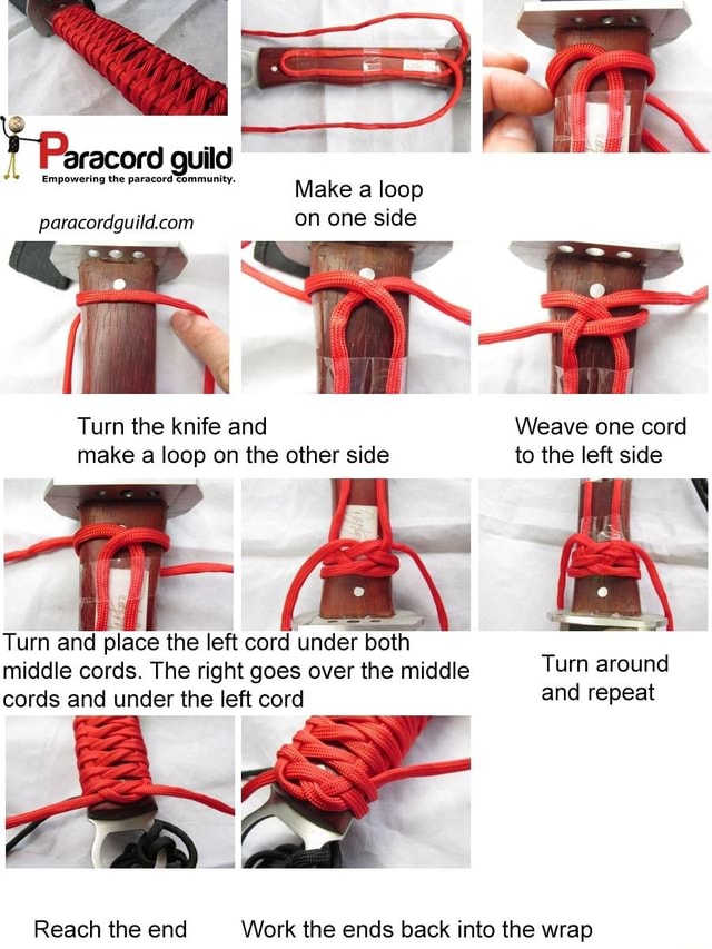 Ee guild Empowering the paracord community. Make a loop paracordguild