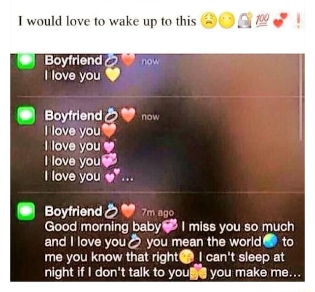 I Would Love To Wake Up To This Boyfriend I Love You Boyfriend I Love You I Love You V I Love You I Love You