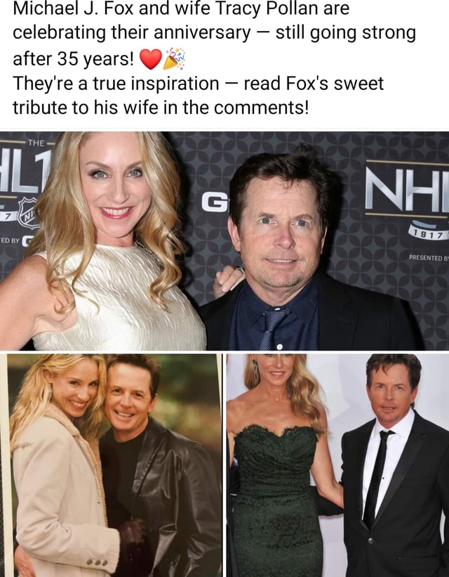 Michael J Fox And Wife Tracy Pollan Are Celebrating Their Anniversary Still Going Strong 1923