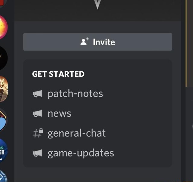 discord-invite-get-started-patch-notes-news-general-chat-game-updates