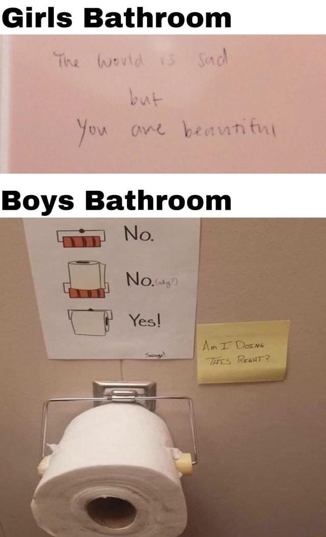 Girls Bathroom - iFunny