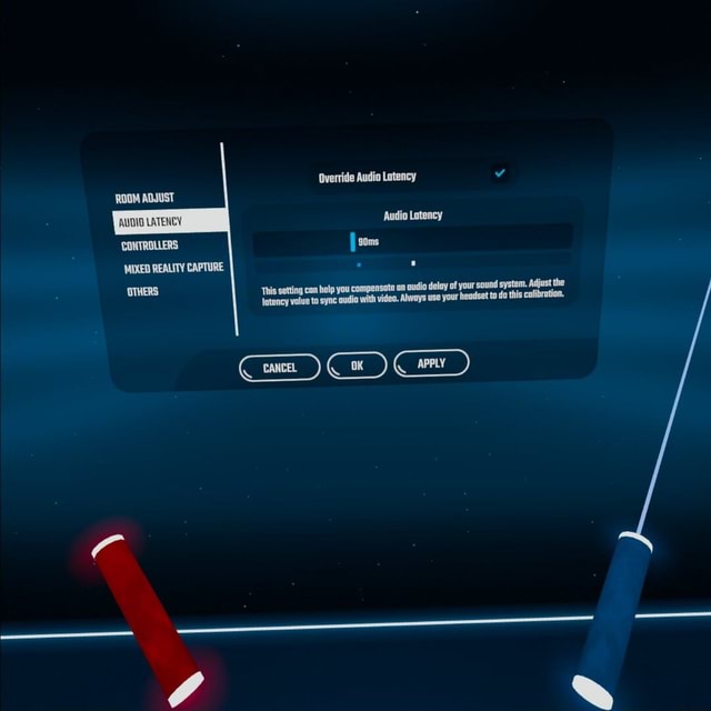 Override Audio Latency Audio Lotency This setting con holp you
