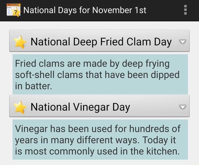 National Deep Fried Clam Day Fried clams are made by deep frying soft