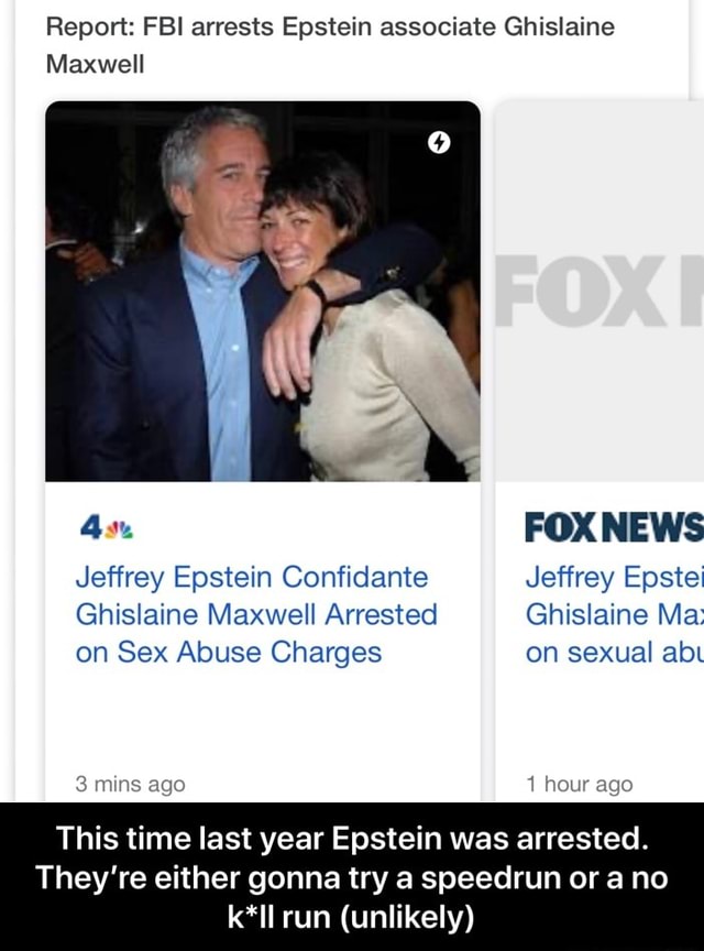 Jeffrey Epstein Confidante Ghislaine Maxwell Arrested By Fbi Hot Sex Picture