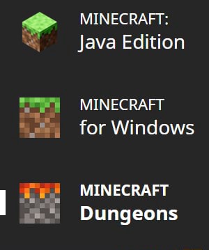MINECRAFT: Java Edition MINECRAFT for Windows MINECRAFT Dungeons - iFunny