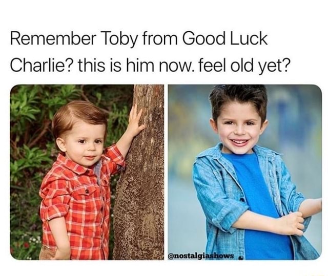 Remember Toby from Good Luck Charlie? this is him now. feel old yet