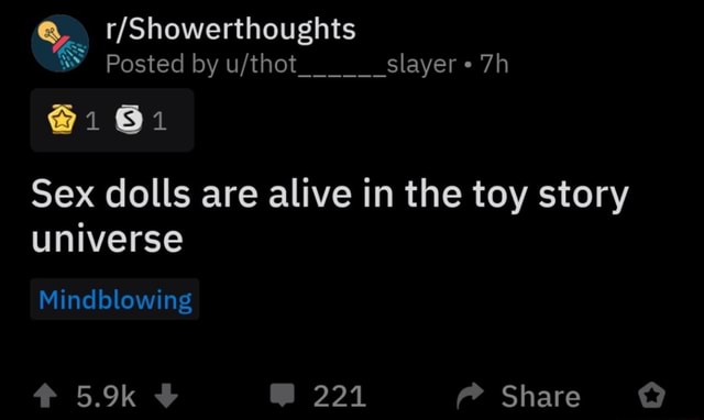 Sex dolls are alive in the toy story universe - iFunny
