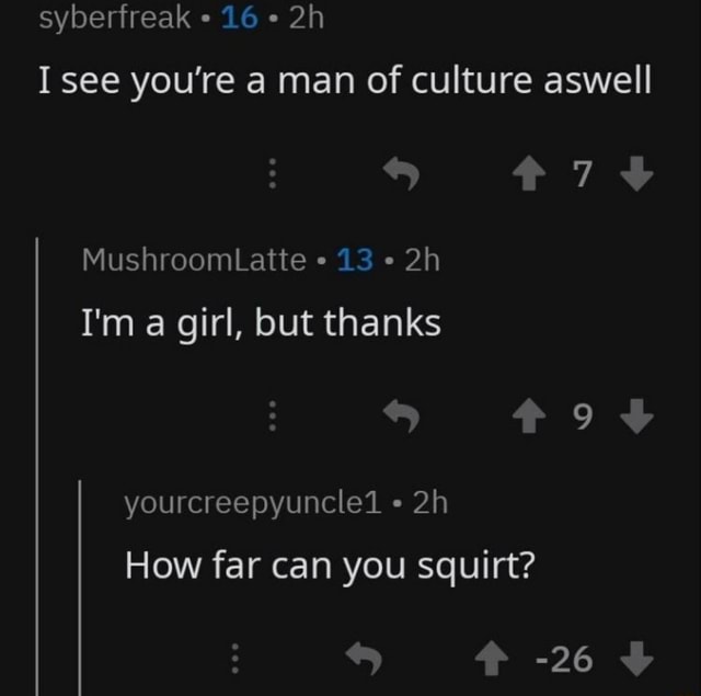 What do girls squirt