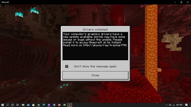 Minecraft Grivers outdated Your computer's graphics drivers have a new ...