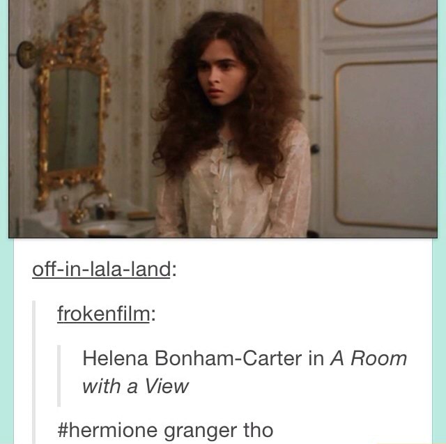 Helena Bonham Carter In A Room With A View Hermione Granger Tho