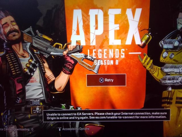 Unable To Connect Ea Servers Apex Legends