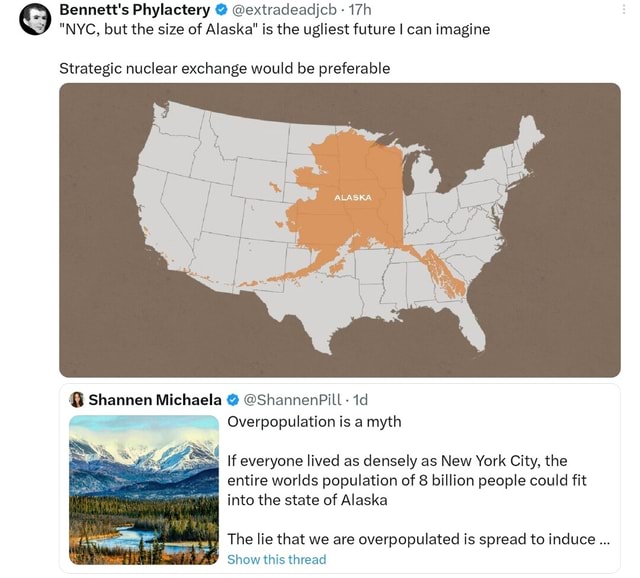 Phylactery extradeadjcb "NYC, but the size of Alaska" is