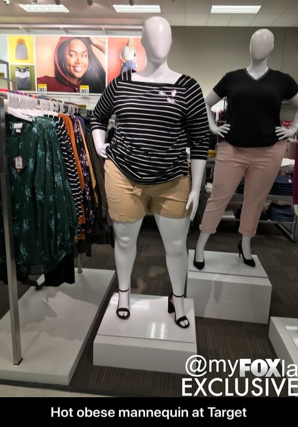 overweight mannequin