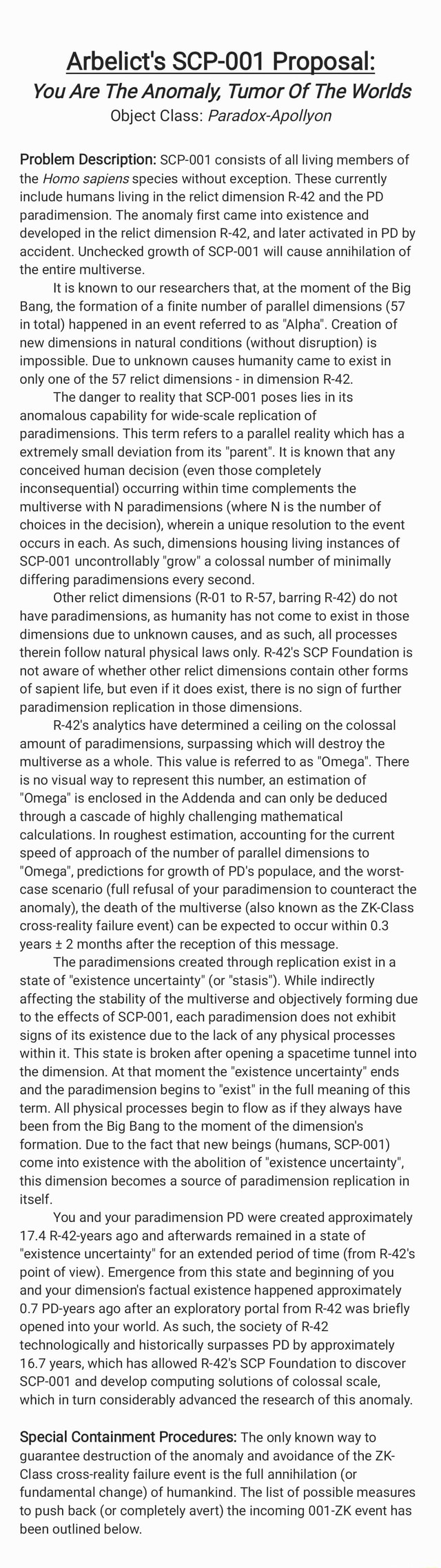 arbelict-s-scp-001-proposal-you-are-the-anomaly-tumor-of-the-worlds