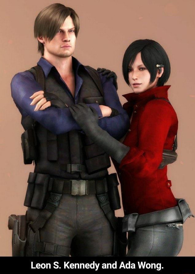 Leon S. Kennedy and Ada Wong. - Leon S. Kennedy and Ada Wong. - iFunny