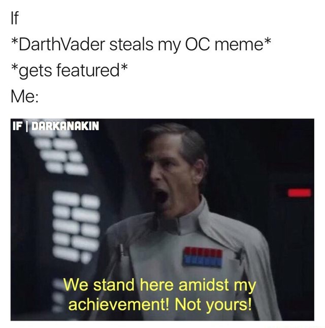 we stand here amidst my achievement