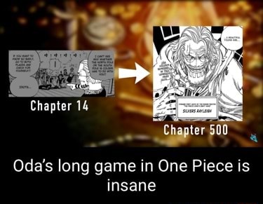 Chapter 14 Chapter 500 Oda's long game in One Piece is insane - iFunny