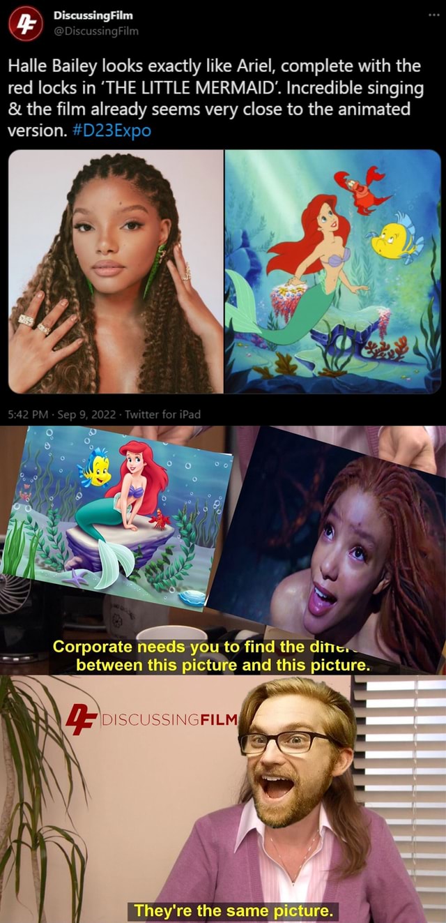 Discussing Film shilling for the woke reboot of The Little Mermaid