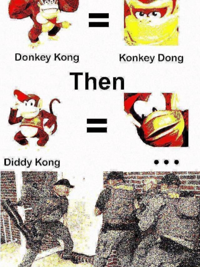 Donkey Kong Konkey Dong Then - iFunny