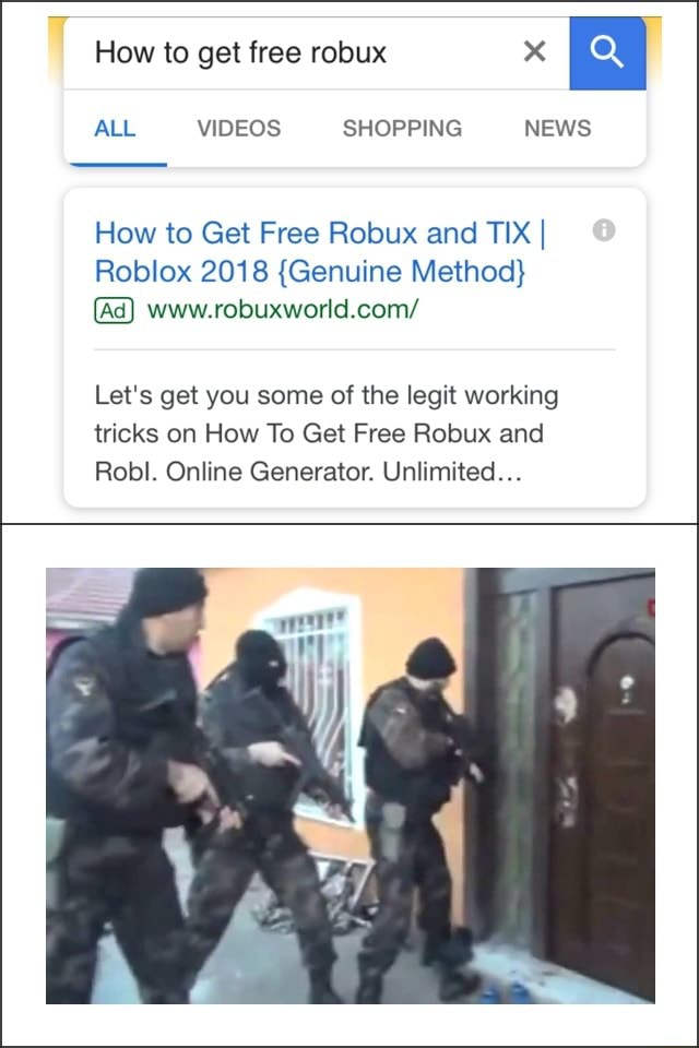 How To Get Free Robux And Tix I Roblox 2018 Genuine Method Www Robuxworld Com Let S Get You Some Of The Legit Working Tricks On How To Get Free Robux And Robl Online Generator - roblox police ad