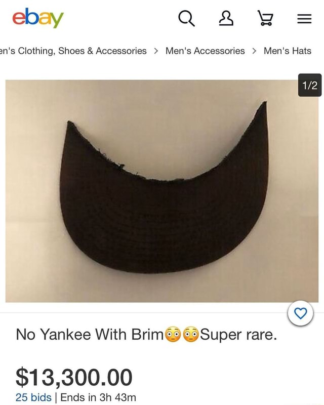 brim no yankee ebay