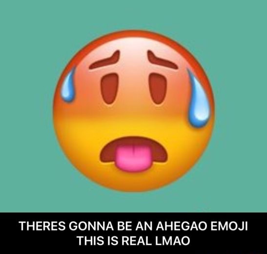 Theres Gonna Be An Ahegao Emoji This Is Real Lmao Theres Gonna Be An Ahegao Emoji This Is Real Lmao Ifunny