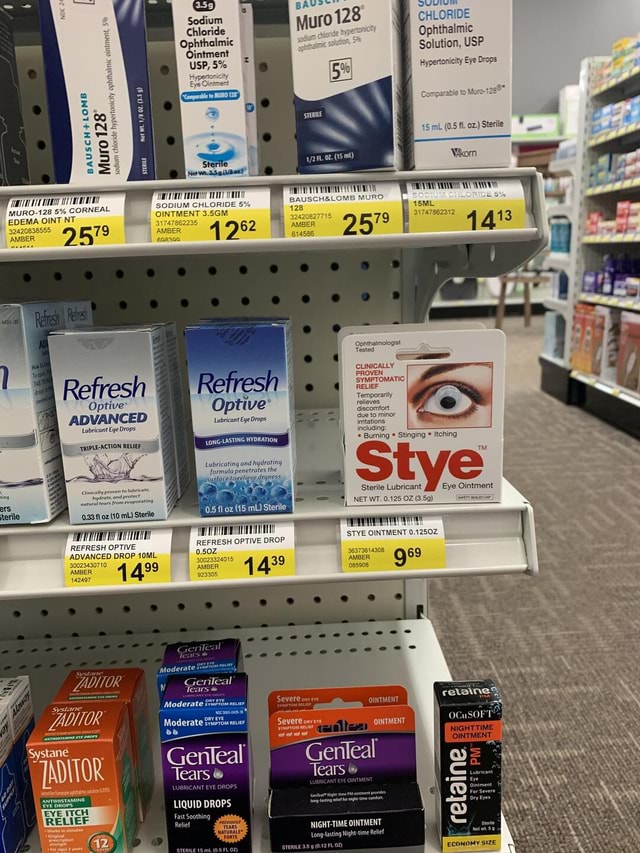 Sodium CHLORIDE Chloride Ophthalmic Ophthalmic Ointment Solution