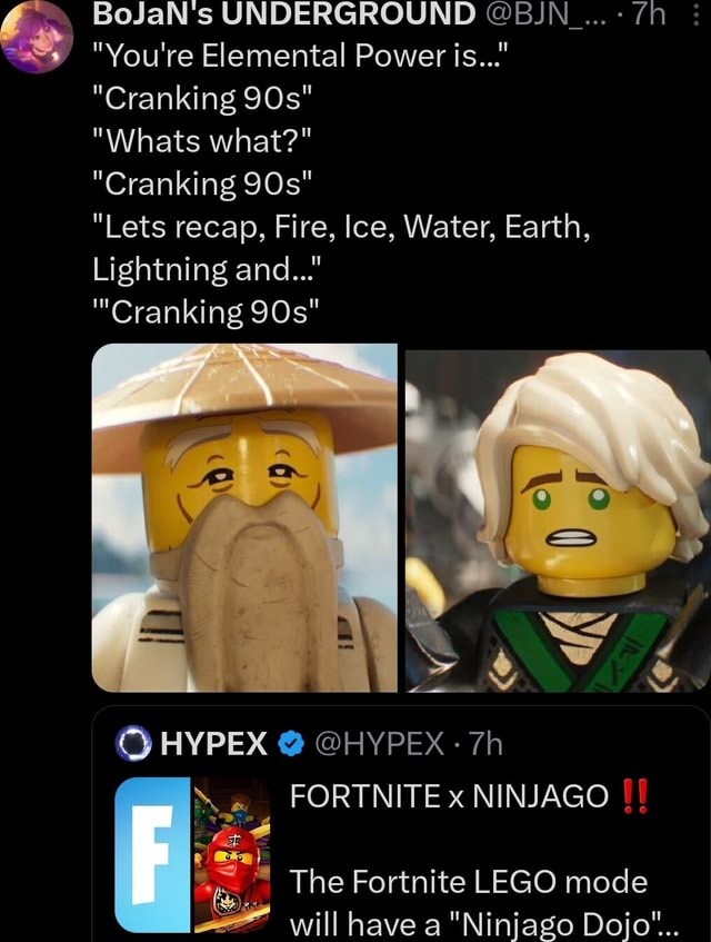 Earth fire discount ice lightning ninjago