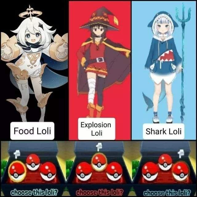 Explosion Food Loli Shark Loli