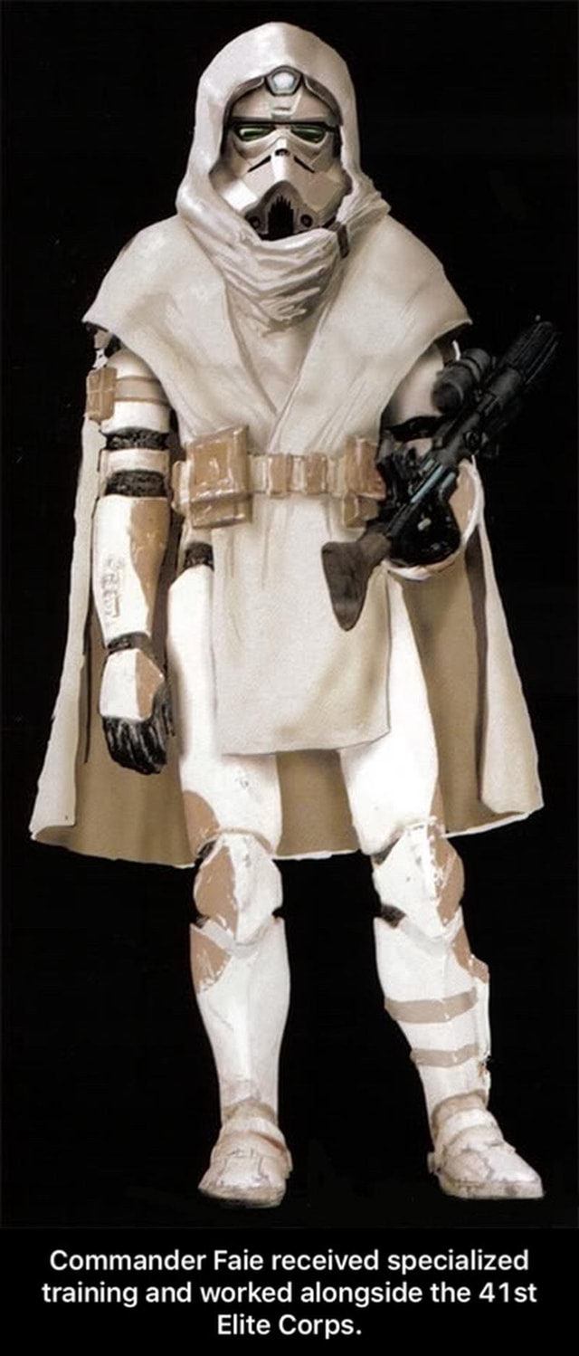 Clone commander faie