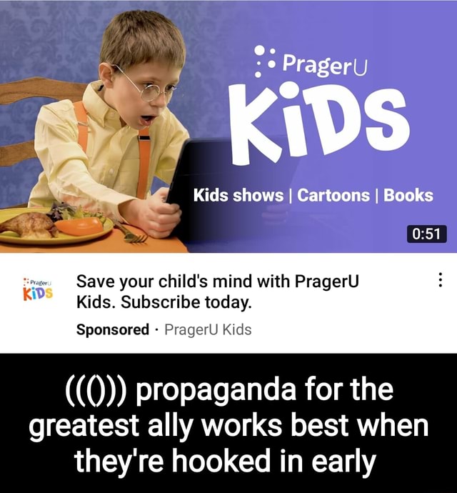 PragerU Kids Kids Shows I Cartoons I Books Save Your Child's Mind With ...